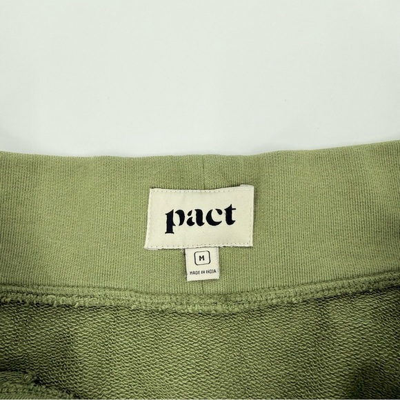 Pact Organic Women's Essentials Sweat Skirt in Green Size M - Picture 5 of 12